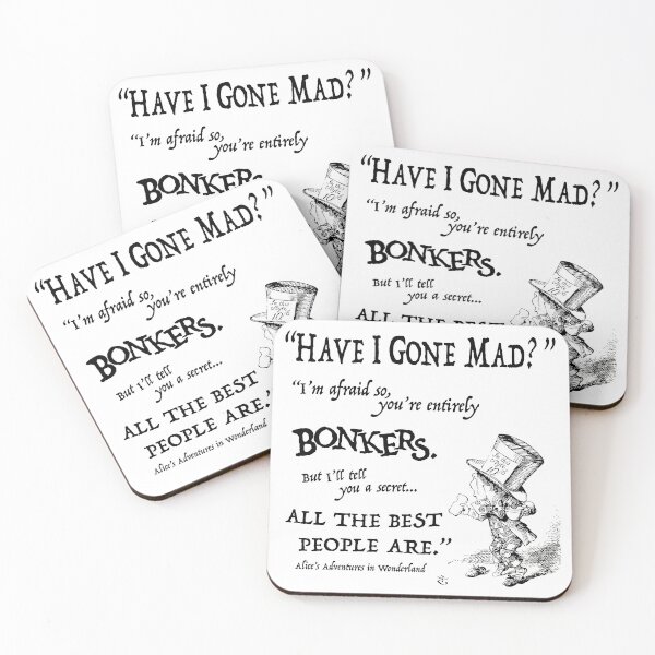 Item preview, Alice in Wonderland Quote designed and sold by amyerson.