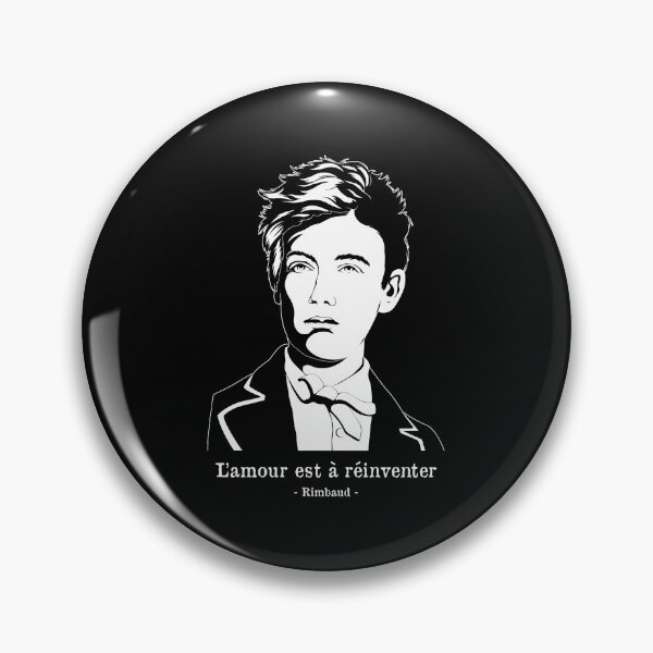 Item preview, Love Famous French Poet Arthur Rimbaud print designed and sold by jakehughes2015.