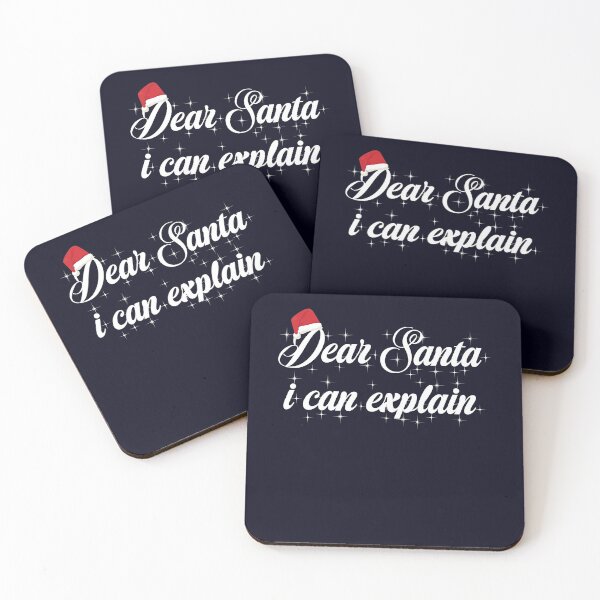 Item preview, Dear Santa I can Explain Christmas Hat designed and sold by mmos.