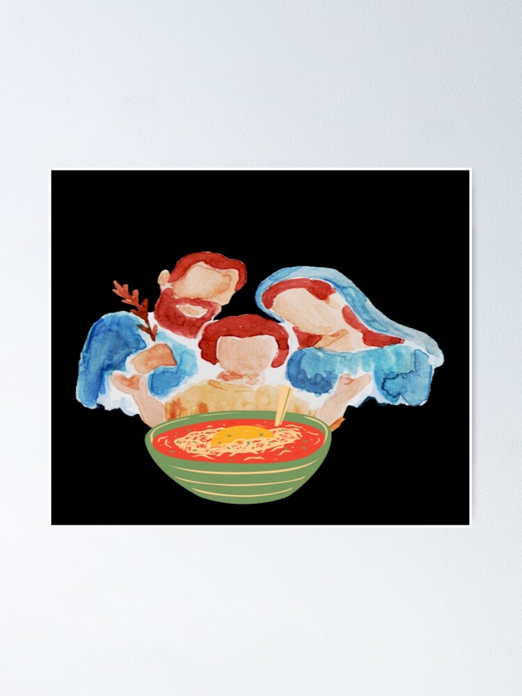 " SOUP FOR MY FAMILY" Poster by merchfun2 | Redbubble