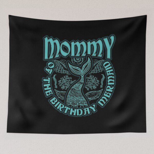 Item preview, Mommy of the Birthday Mermaid designed and sold by Hananiah Merch.