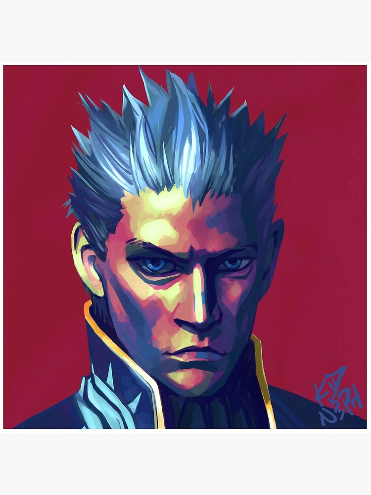 DMC  The Sparda Bros, Vergil and Dante, an art acrylic by