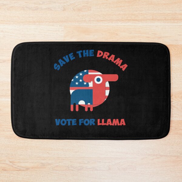 Item preview, Vote for Llama funny political design designed and sold by urban-symmetry.