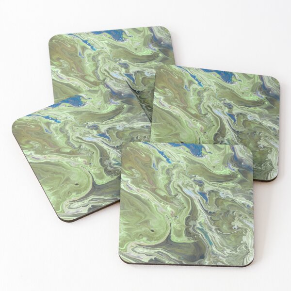 Item preview, Acrylic green olive camouflage designed and sold by amagaclothing.
