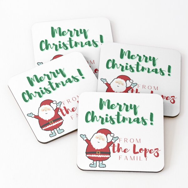Item preview, Merry Christmas From The Lopez Family designed and sold by blacklittlemoon.
