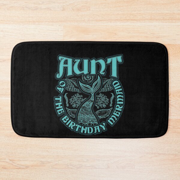 Item preview, Aunt of the Birthday Mermaid designed and sold by Hananiah Merch.