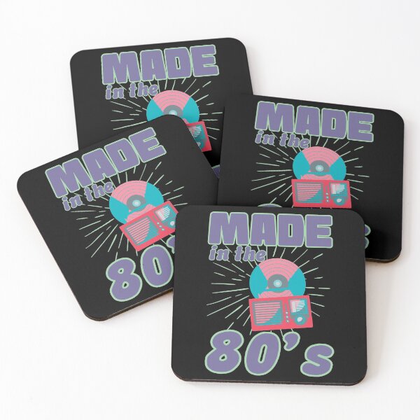 Item preview, Made in the 80's Eighites 80s Retro designed and sold by Dwarf-Monkey.
