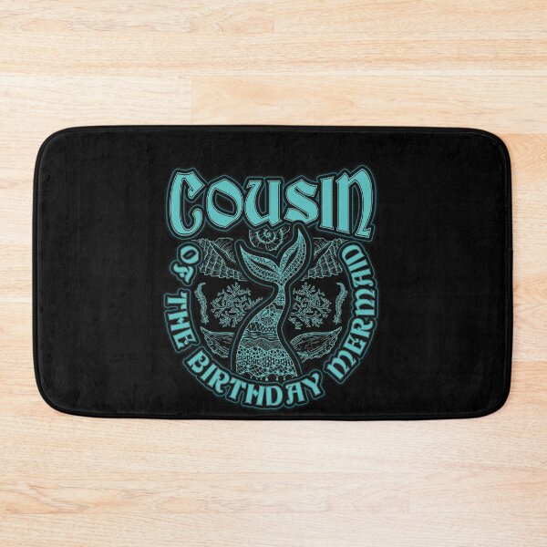 Item preview, Cousin of the Birthday Mermaid designed and sold by Hananiah Merch.