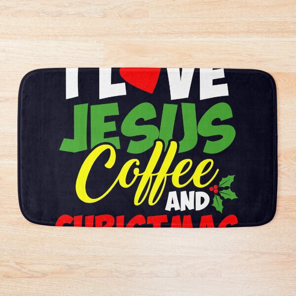 Item preview, I love Jesus Coffee Christmas Season designed and sold by mmos.