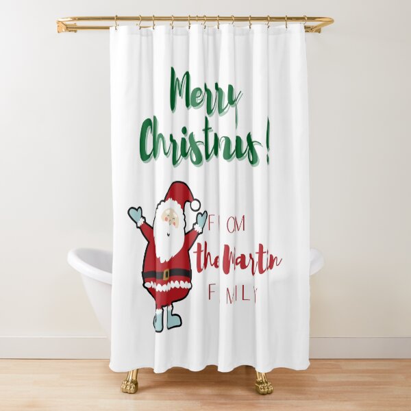 Item preview, Merry Christmas From The Martin Family designed and sold by blacklittlemoon.