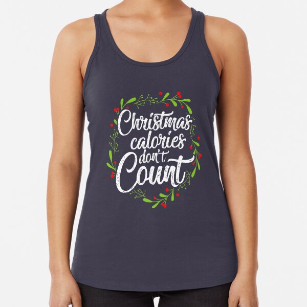  Gym Running Workout Tank Tops Christmas-red-Candy-Cane