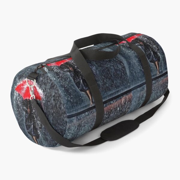 Item preview, Walking in the rain red umbrella splash designed and sold by MindChirp.