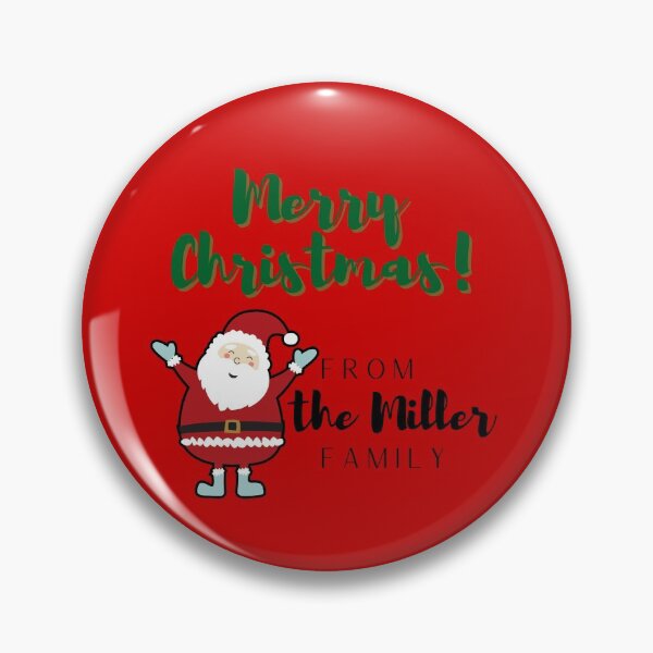Item preview, Merry Christmas From The Miller Family designed and sold by blacklittlemoon.