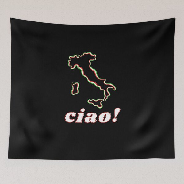 Item preview, Ciao, Italia! Italy souvenir map design designed and sold by Michael Schmidt.