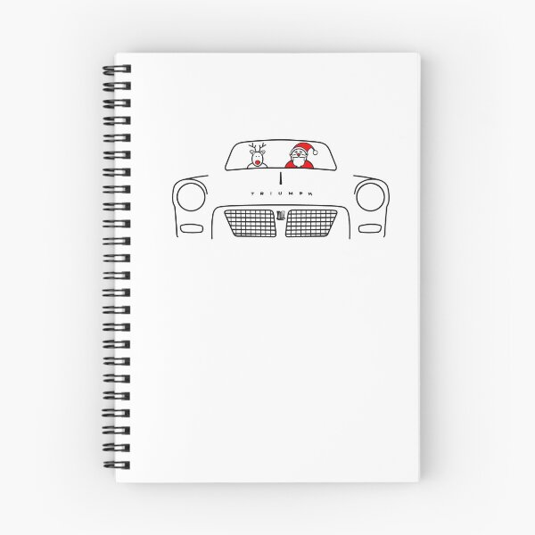 Item preview, Triumph Herald classic British car Christmas special (no text) designed and sold by soitwouldseem.