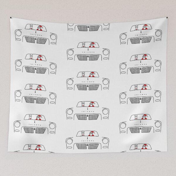 Item preview, Triumph Herald classic British car Christmas special (no text) designed and sold by soitwouldseem.