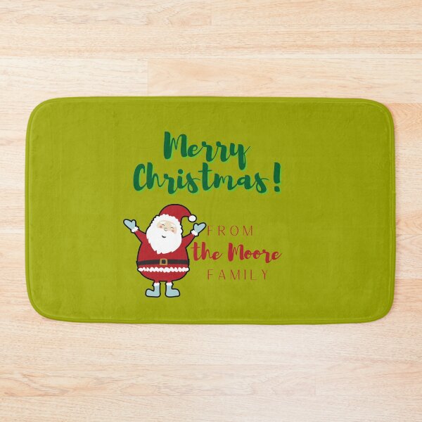 Item preview, Merry Christmas From The Moore Family designed and sold by blacklittlemoon.