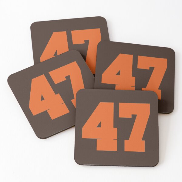 Item preview, 47 Number Cleveland Sports Fourty-Seven Brown Jersey designed and sold by HelloFromAja.
