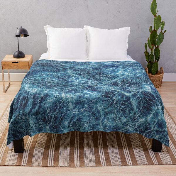 Item preview, blue ocean waves - wall art handmade - blue is life designed and sold by doitwithlove.