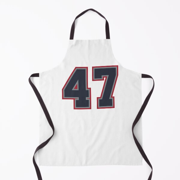 Item preview, 47 Navy Grey Red Sports Number Fourty-Seven designed and sold by HelloFromAja.