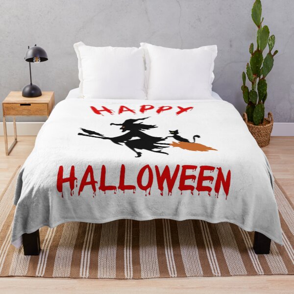 Item preview, Halloween is calling, witch, cat and raven on their way. designed and sold by Bodino.