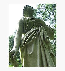 Stone Angel: Don't Blink Photographic Print