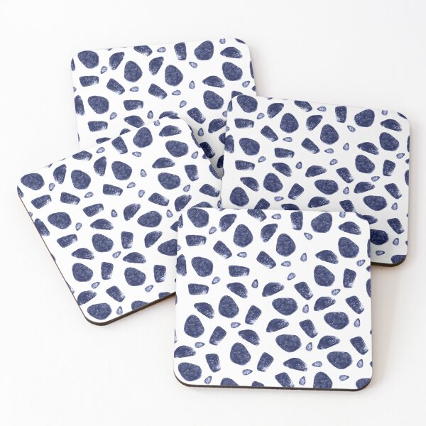 Item preview, Blue abstract pattern designed and sold by patternarium.