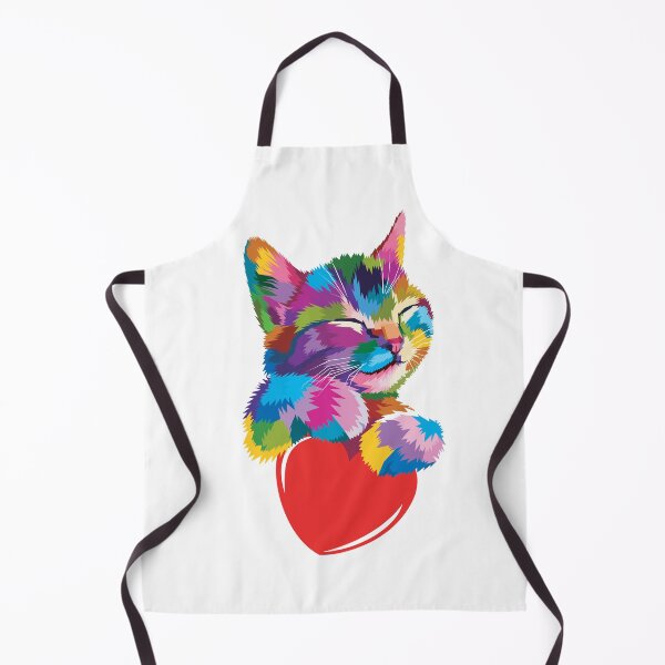 Item preview, Multicolored kitten designed and sold by Sasha-Arts.