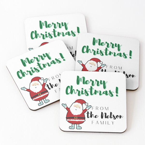 Item preview, Merry Christmas From The Nelson Family designed and sold by blacklittlemoon.
