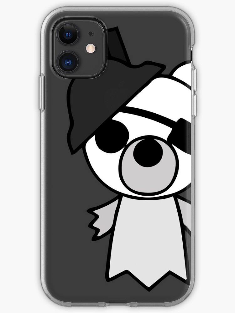 Ghosty Pig Skin Iphone Case Cover By Stinkpad Redbubble - roblox tiktok 3d style text poster by stinkpad redbubble