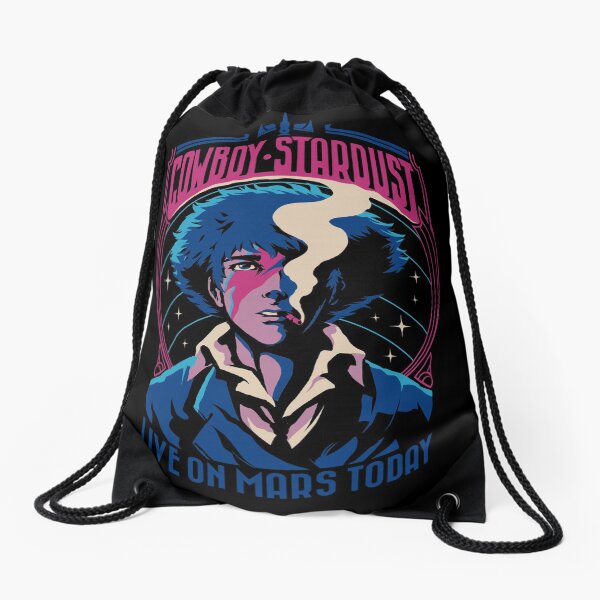 Cowboy Stardust Drawstring Bag