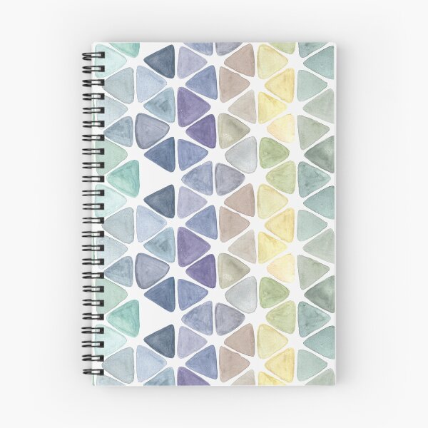 Item preview, A multi-colored watercolor abstract artistic hand painted pattern with real watercolor paper texture designed and sold by Irnika.