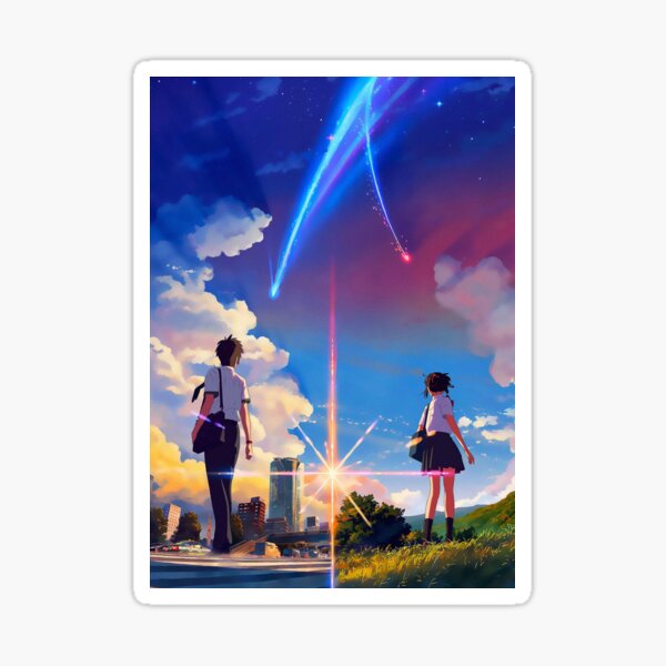 Kimmi no na wa// your name anime Sticker