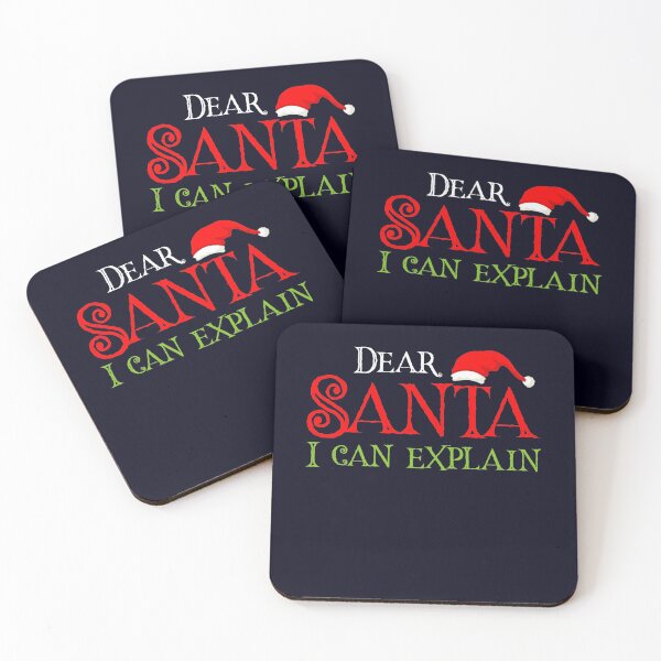 Item preview, Dear Santa I can Explain Xmas  designed and sold by mmos.