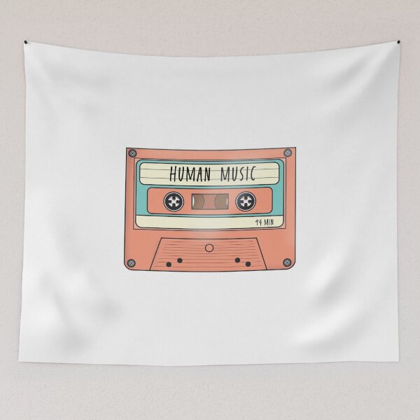 Item preview, Human music the greatest earth music cassette tape designed and sold by Stillbuzz.