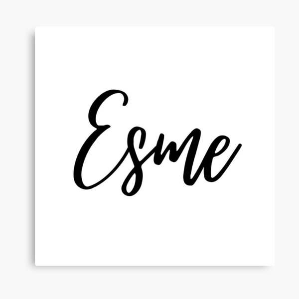 Personal Name Canvas Prints | Redbubble