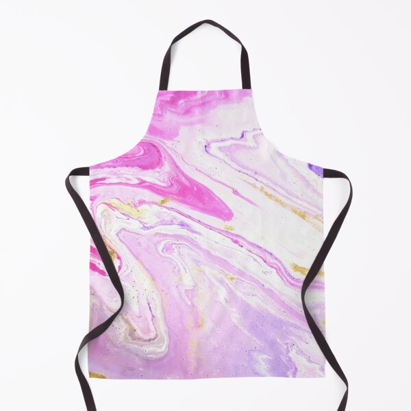 Item preview, Mermaid Marble Swirls of Pink Purple White and Gold Glitter Abstract Pattern designed and sold by Alicia Chee.