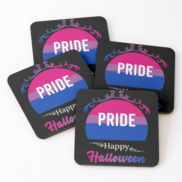 Item preview, Bisexual Pride Flag Halloween design for bi romantic designed and sold by anins-azuree.