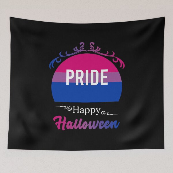 Item preview, Bisexual Pride Flag Halloween design for bi romantic designed and sold by anins-azuree.
