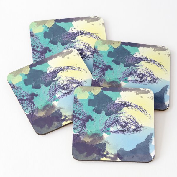 Item preview, Blue eyes - Watercolor artwork designed and sold by InkLove.