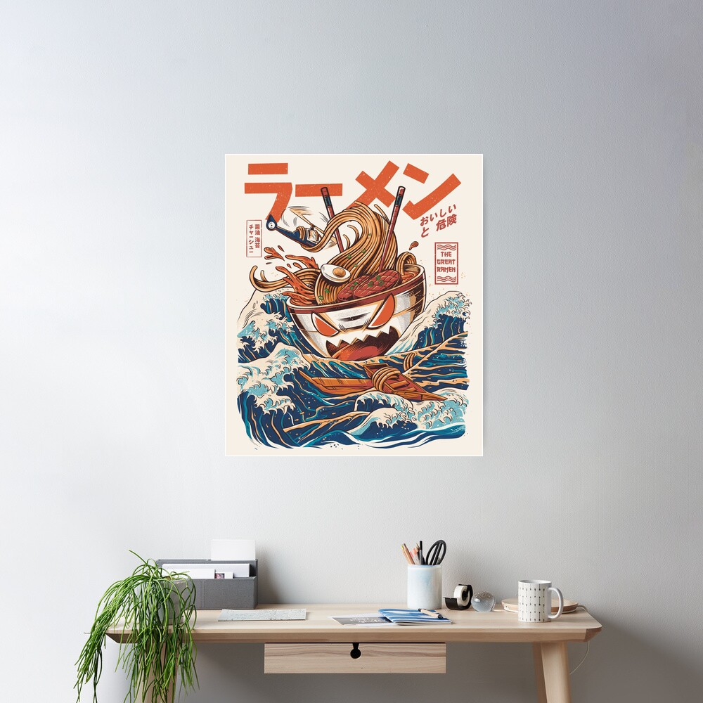 The Great Ramen off Kanagawa Poster
