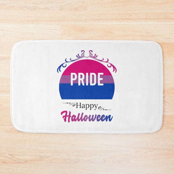 Item preview, Bisexual Pride Flag Halloween design for bi romantic in white designed and sold by anins-azuree.
