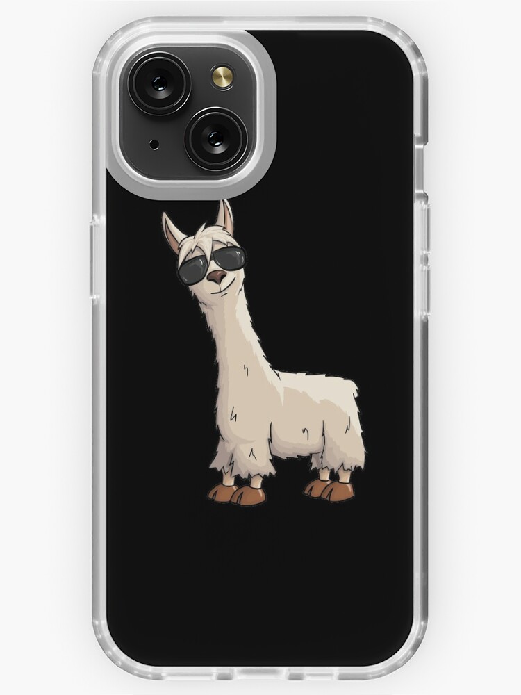 Funky Alpaca Hipster Llama With Sunglasses