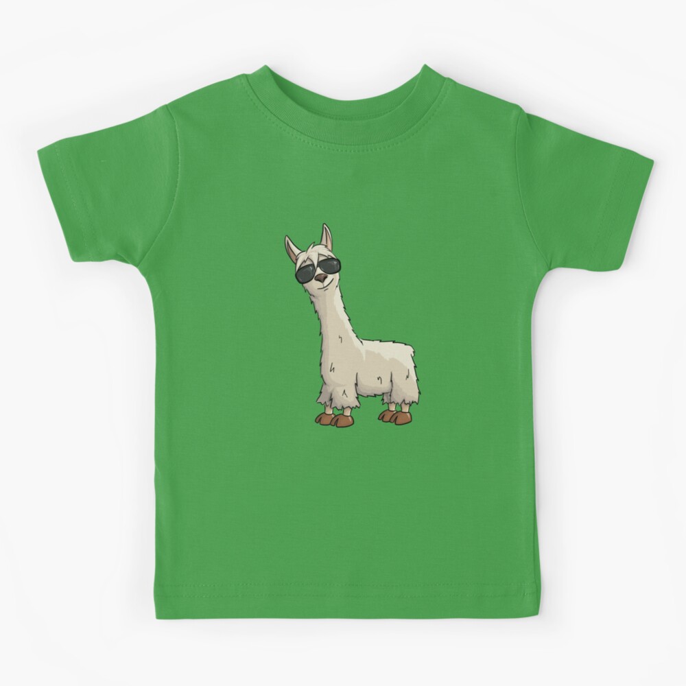 Funny Llama Kids T-Shirt for Sale by phandiltees