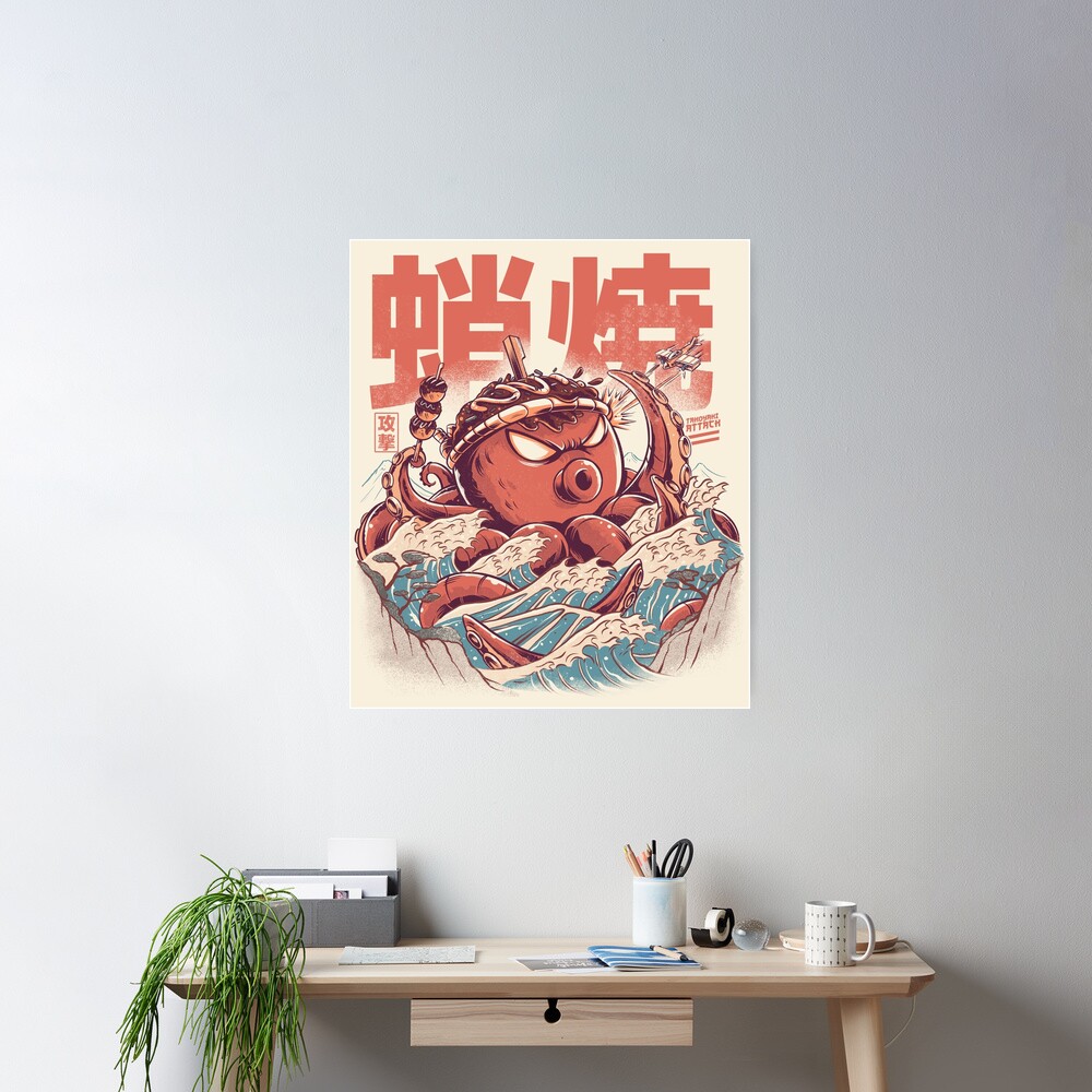 Takoyaki Attack Poster