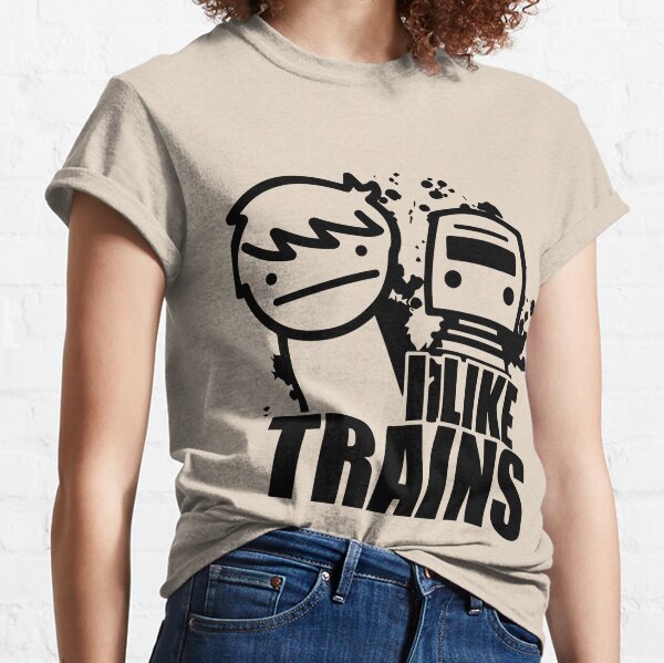 i like trains Classic T-Shirt