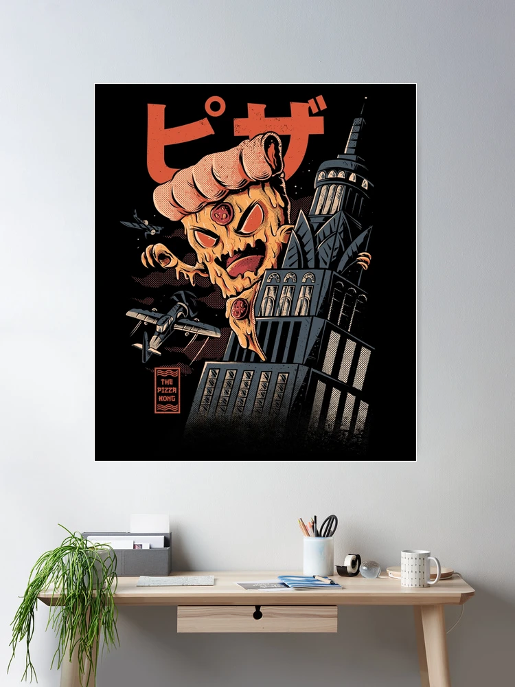 KUZIRA ポスター there she blows pizza Freddy's Soul Pizza Poster - Etsy