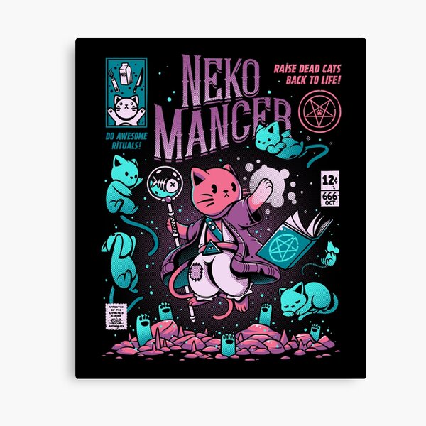 Nekomancer Canvas Print