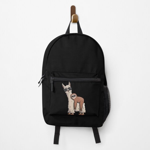 Item preview, Funky Hipster Sloth Riding Llama with Sunglasses designed and sold by Skizzenmonster.