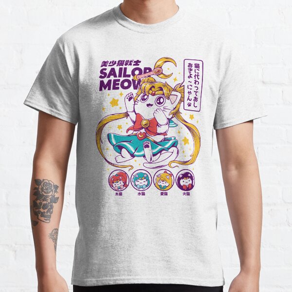 Sailor Meow Camiseta clásica